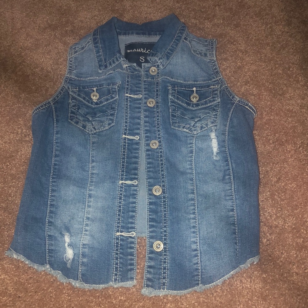 Maurices Jean Vest Size Small
